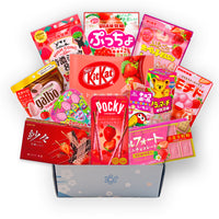 Premium Japanese Strawberry Okashi Gift Box