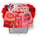 Premium Japanese Strawberry Chocolate Valentines Day Gift Box