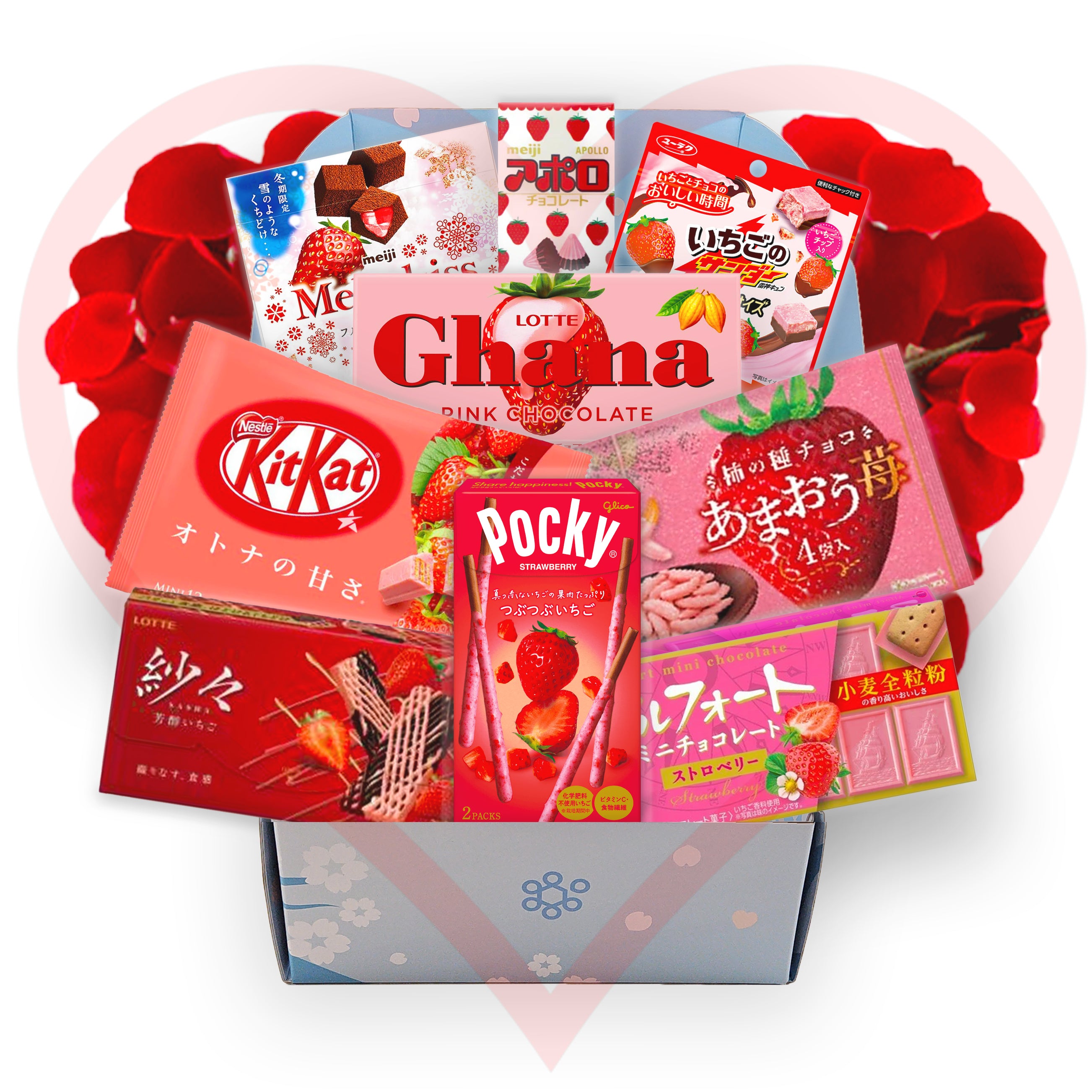 Premium Japanese Strawberry Chocolate Gift Box