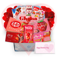 Premium Japanese Strawberry Chocolate Valentines Day Gift Box