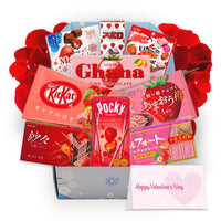 Premium Japanese Strawberry Chocolate Valentines Day Gift Box