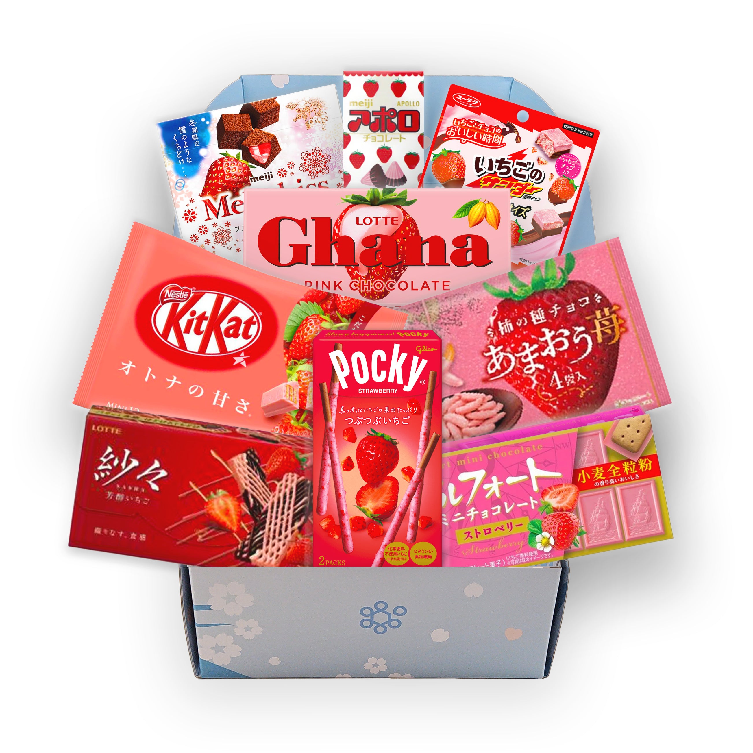 Premium Japanese Strawberry Chocolate Gift Box