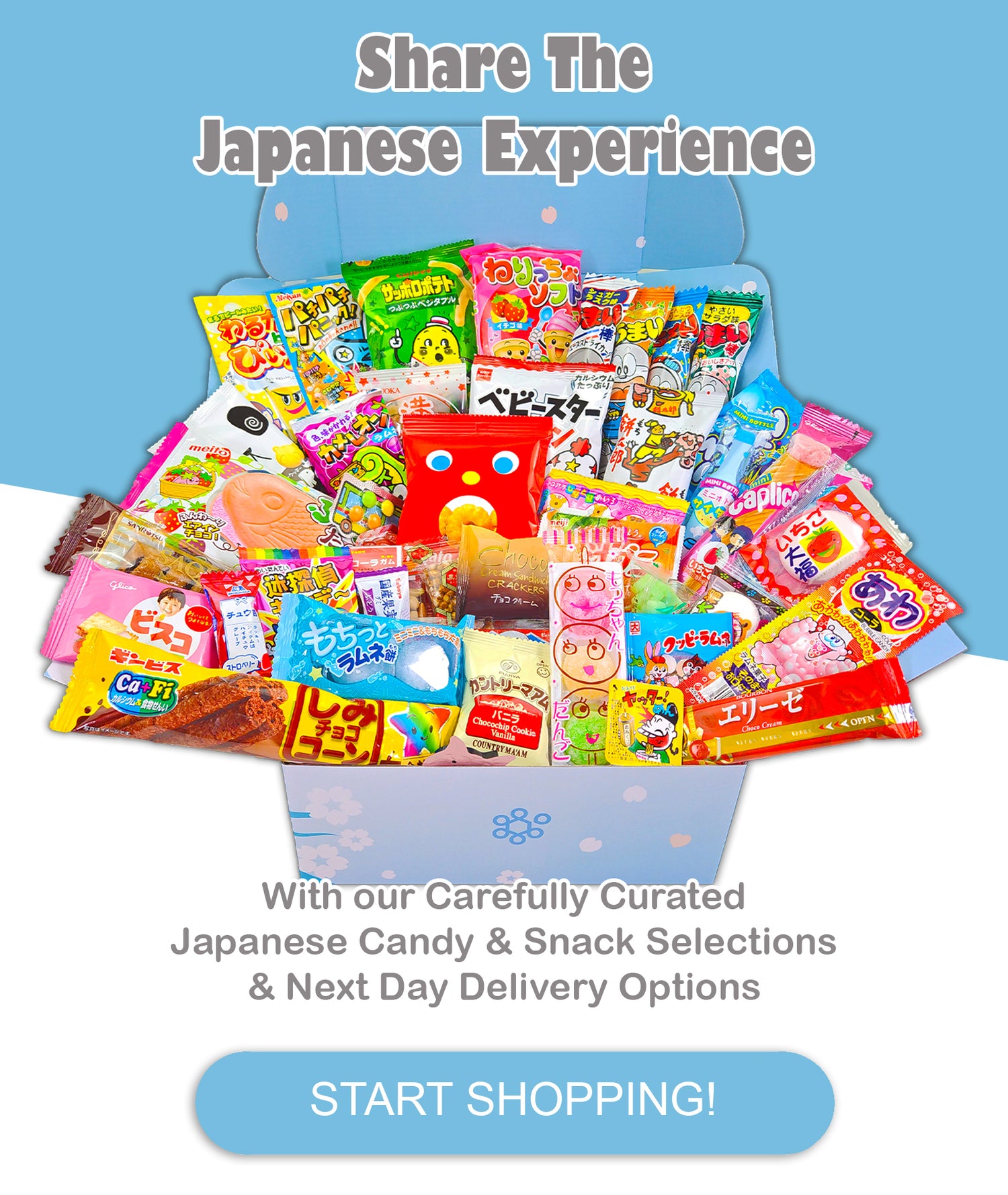 SUSHICANDY The Sweet Taste of Japan 30 Japanese Snack Box