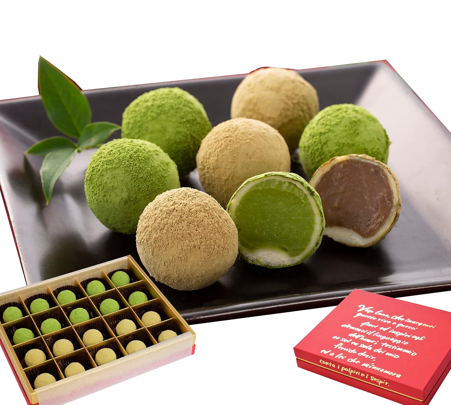 Kiyoizumi Roasted Green Tea Truffle Gift Box