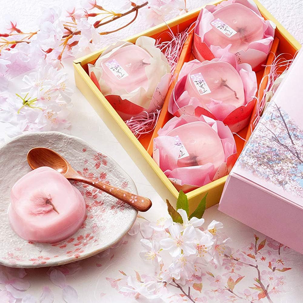 Sakura Sweets - Cherry Blossom Jelly Pudding Gift Box